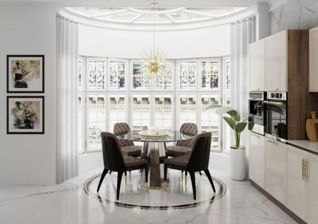 Итальянский стул CHARLA II DINING CHAIR от  LUXXU