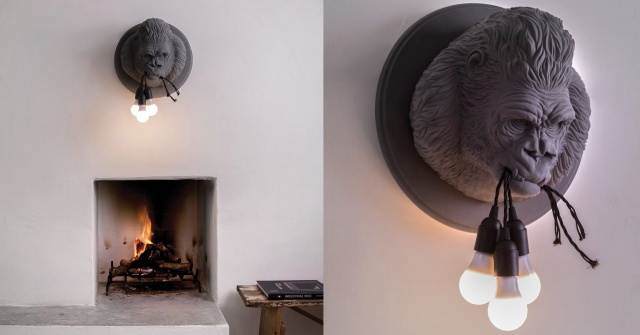 Итальянский светильник KARMAN - UGORILLA wall lamp AP152 GR INT