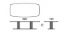 Итальянская стол DV HOME - DOUGLAS SUITE Итальянская стол DV HOME - DOUGLAS SUITE
