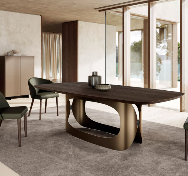 Итальянский стол Eforma - POLIFEMO_wood top