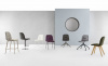 Итальянский стул CHANTAL SWIVEL DIE-CAST ALUMINIUM W/CASTORS 34.75 от Bontempi