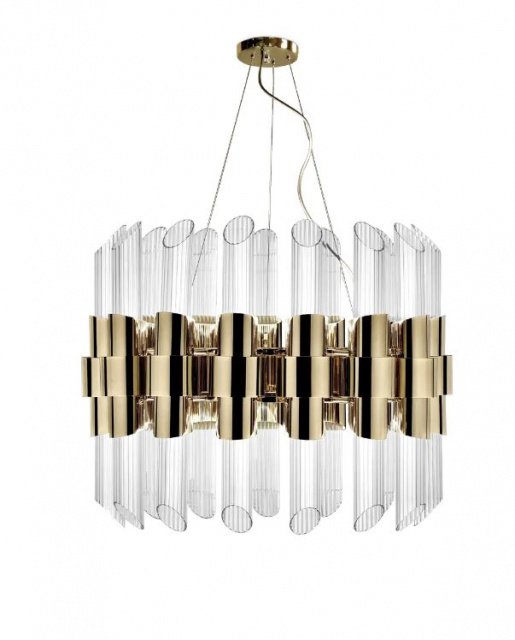 Итальянская люстра TYCHO ROUND SUSPENSION от  LUXXU