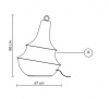 Итальянский светильник KARMAN - LADY D floor lamp HP304PB INT INDOOR Итальянский светильник KARMAN - LADY D floor lamp HP304PB INT INDOOR