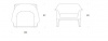 Итальянское кресло Tonin Casa Tiffany - armchairs Итальянское кресло Tonin Casa Tiffany - armchairs