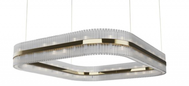 Итальянский светильник ROLLAND SQUARE SUSPENSION от Castro Lighting