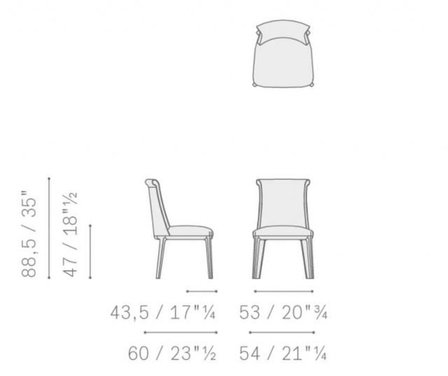 Итальянский стул Diva Chair