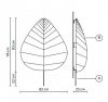 Итальянский светильник KARMAN - EDEN “EDEN” wall lamp AP103 1B INT Итальянский светильник KARMAN - EDEN “EDEN” wall lamp AP103 1B INT
