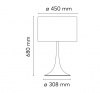 Итальянский светильник от Flos - Spun Light Table 2