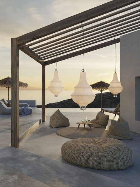 Итальянский светильник KARMAN - LADY D pendant SE304GB EXT OUTDOOR
